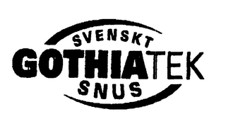 SVENSKT GOTHIATEK SNUS logo