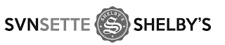 SVNSETTE SHELBY'S S SHELBY'S logo