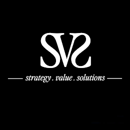 SVS STRATEGY. VALUE. SOLUTIONS logo