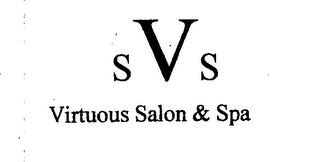 SVS VIRTUOUS SALON & SPA logo