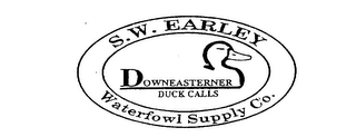 S.W. EARLEY DOWNEASTERNER DUCK CALLS WATERFOWL SUPPLY CO. logo