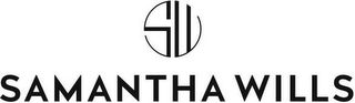 SW SAMANTHA WILLS logo