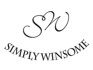 SW SIMPLY WINSOME logo