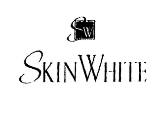 SW SKIN WHITE logo