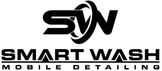 SW SMART WASH MOBILE DETAILING logo