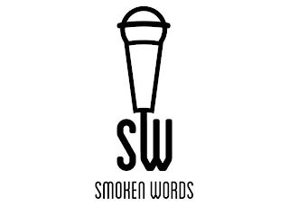 SW SMOKEN WORDS logo