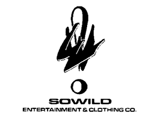 SW SO WILD ENTERTAINMENT & CLOTHING CO. logo