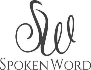 SW SPOKEN WORD logo