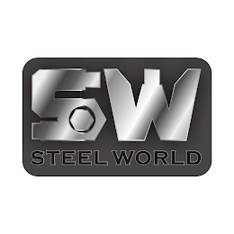 SW STEEL WORLD logo