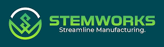 SW STEMWORKS STREAMLINE MANUFACTURING logo