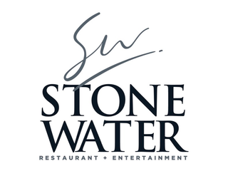 SW STONE WATER RESTAURANT + ENTERTAINMENT logo