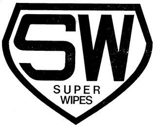 SW SUPER WIPES logo
