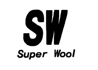 SW SUPER WOOL logo