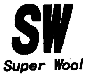 SW SUPER WOOL logo