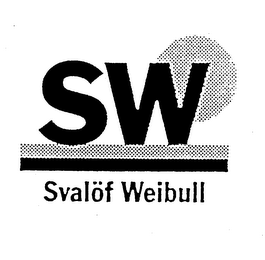 SW SVALOF WEIBULL logo