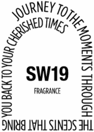 SW19 FRAGRANCE JOURNEY TO THE MOMENTS THROUGH THE SCENTS THAT BRING YOU BACK TO YOUR CHERISHED TIMES logo