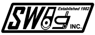 SWAG INC. ESTABLISHED 1982 logo