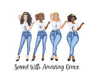 SWAG SAVED WITH AMAZING GRACE logo