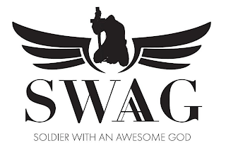 SWAG SOLDIER WITH AN AWESOME GOD logo