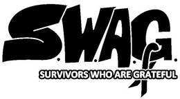S.W.A.G. SURVIVORS WHO ARE GRATEFUL logo