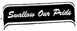 SWALLOW OUR PRIDE logo