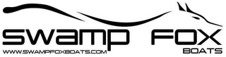 SWAMP FOX BOATS WWW.SWAMPFOXBOATS.COM logo