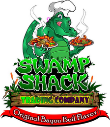 SWAMP SHACK TRADING COMPANY ORIGINAL BAYOU BOIL FLAVOR logo