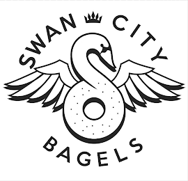 SWAN CITY BAGELS logo