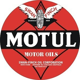 SWAN FINCH ESTABLISHED 1853 MOTUL MOTOR OILS SWAN-FINCH OIL CORPORATION NEW-YORK NEWARK NJ-CHICAGO-BUFFALO SAN FRANCISCO logo