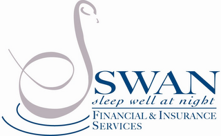 SWAN SLEEP WELL AT NIGHT FINANCIAL & INSURANCE SERVICES logo