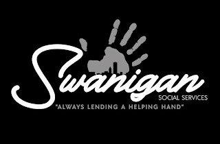 SWANIGAN SOCIAL SERVICES "ALWAYS LENDING A HELPING HAND" logo