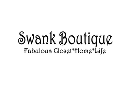 SWANK BOUTIQUE FABULOUS CLOSET*HOME*LIFE logo