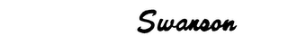 SWANSON logo