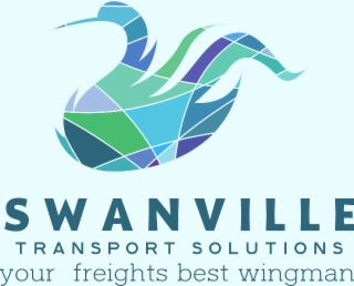 SWANVILLE TRANSPORT SOLUTIONS YOUR FREIGHTS BEST WINGMAN logo