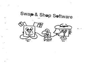 SWAP & SHOP SOFTWARE FLOPPY JOE FLOPPY JOE II FLOPPY FLO logo