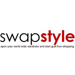 SWAPSTYLE OPEN YOUR WORLD WIDE WARDROBE AND START GUILT FREE SHOPPING logo