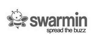 SWARMIN SPREAD THE BUZZ logo