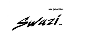 SWAZI SAVE THE OCEANS logo