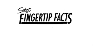 SWBYP'S FINGERTIP FACTS logo