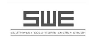 SWE SOUTHWEST ELECTRONIC ENERGY GROUP logo