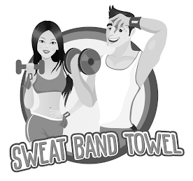 SWEAT BAND TOWEL SBT logo