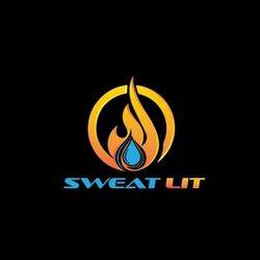 SWEAT LIT logo