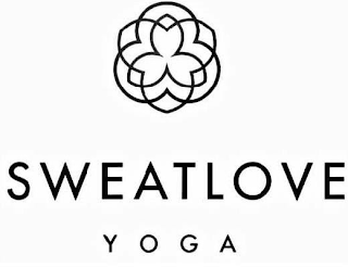 SWEAT LOVE YOGA logo