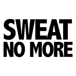 SWEAT NO MORE logo