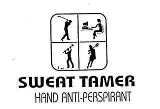SWEAT TAMER HAND ANTI-PERSPIRANT logo