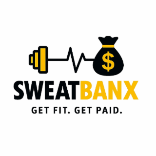 $ SWEATBANX GET FIT. GET PAID. logo