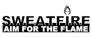 SWEATFIRE SWEATFIRE AIM FOR THE FLAME logo