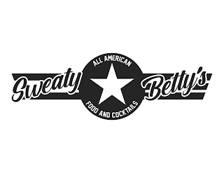 SWEATY BETTY'S ALL AMERICAN FOOD AND COCKTAILS logo