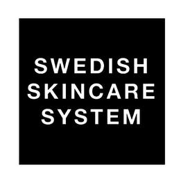 SWEDISH SKINCARE SYSTEM logo