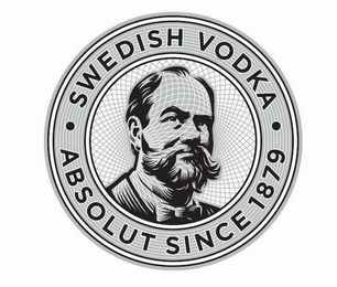 · SWEDISH VODKA · ABSOLUT SINCE 1879 logo